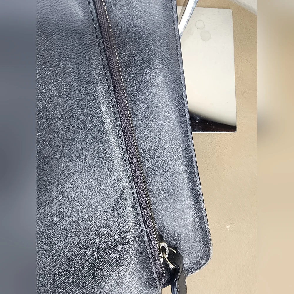 MCM Leather Briefcase Laptop Bag